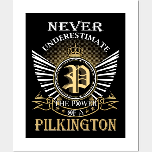 Never Underestimate PILKINGTON Wall Art by Nap